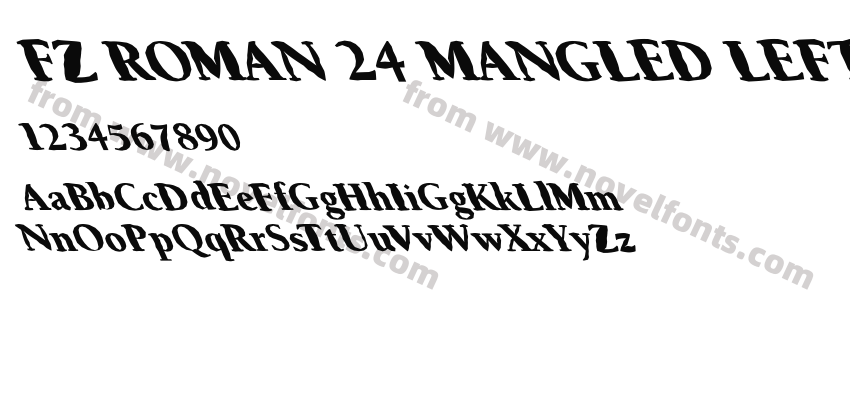 FZ ROMAN 24 MANGLED LEFTYPreview