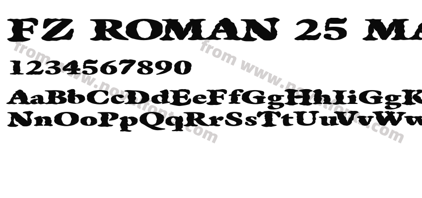 FZ ROMAN 25 MANGLED EXPreview