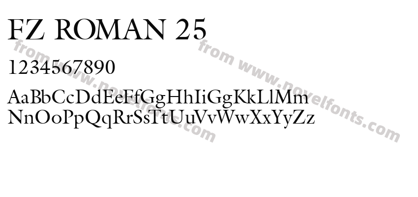 FZ ROMAN 25Preview