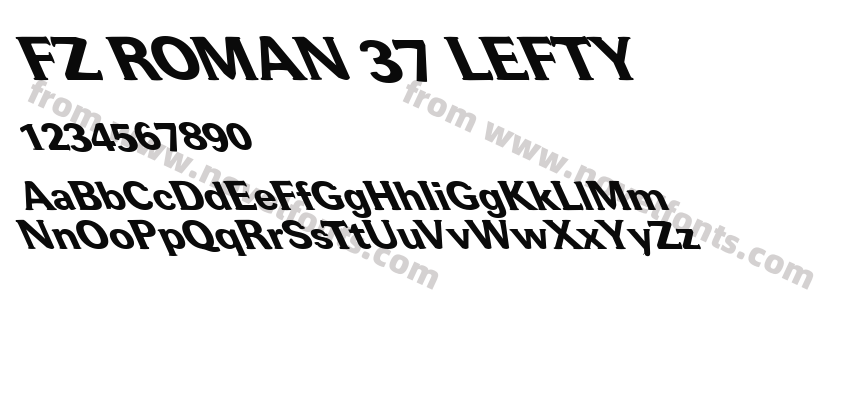 FZ ROMAN 37 LEFTYPreview