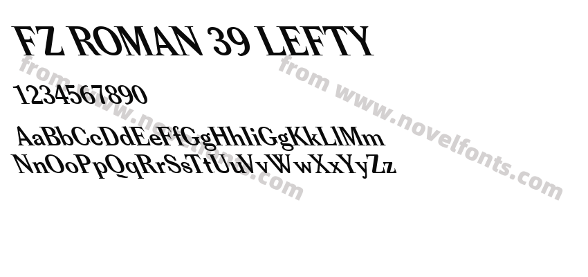 FZ ROMAN 39 LEFTYPreview