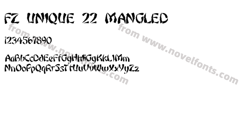 FZ UNIQUE 22 MANGLEDPreview