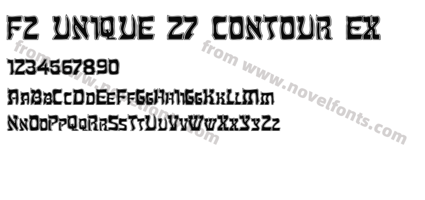 FZ UNIQUE 27 CONTOUR EXPreview