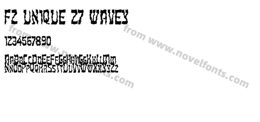 FZ UNIQUE 27 WAVEYPreview