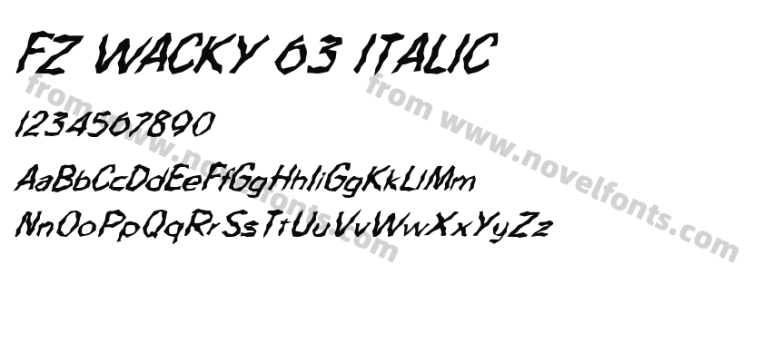 FZ WACKY 63 ITALICPreview