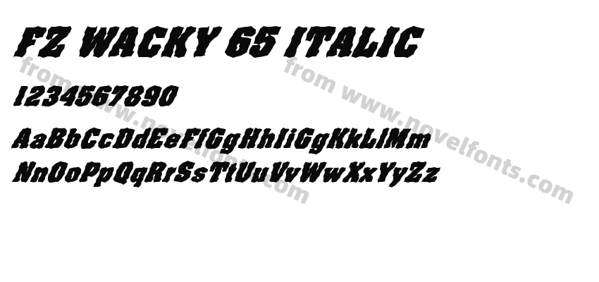 FZ WACKY 65 ITALICPreview