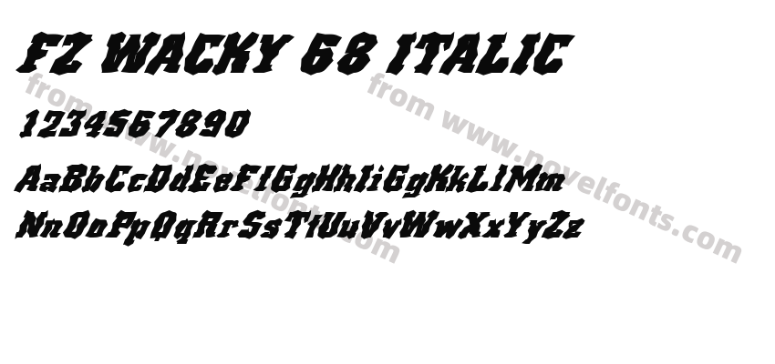 FZ WACKY 68 ITALICPreview