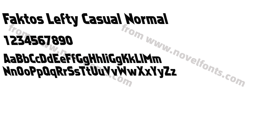 Faktos Lefty Casual NormalPreview