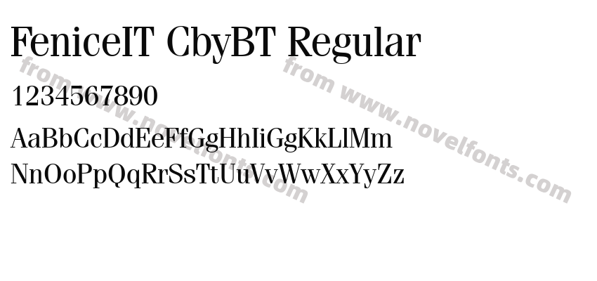 FeniceIT CbyBT RegularPreview