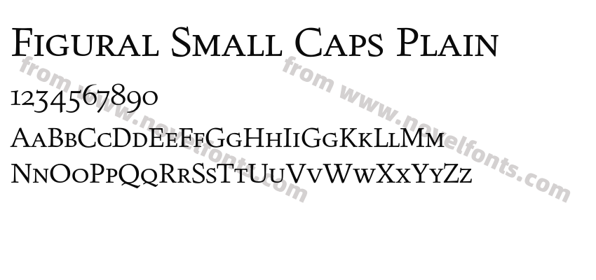 FiguralSmallCapsPlainPreview