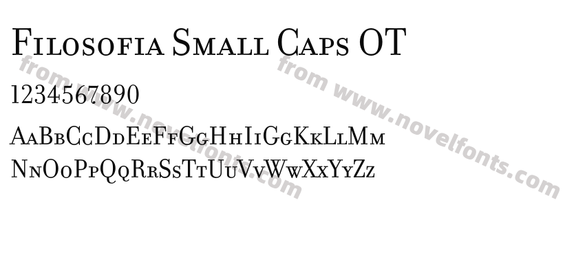 Filosofia Small Caps OTPreview