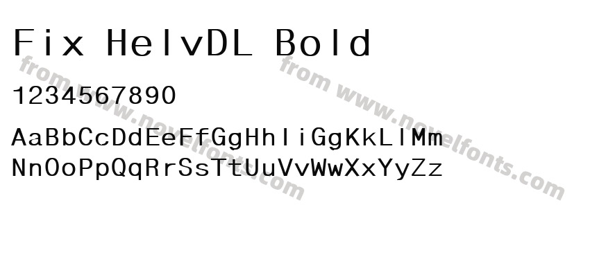 Fix HelvDL BoldPreview