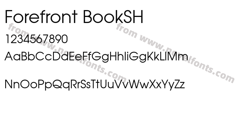 Forefront BookSHPreview