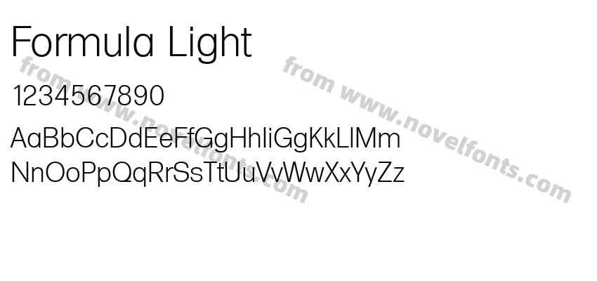 Formula LightPreview