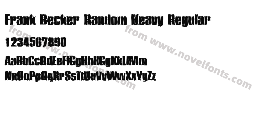 Frank Becker Random Heavy RegularPreview