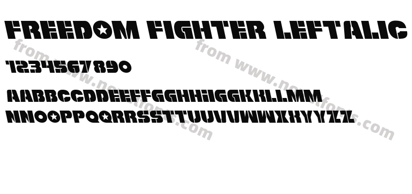 Freedom Fighter LeftalicPreview