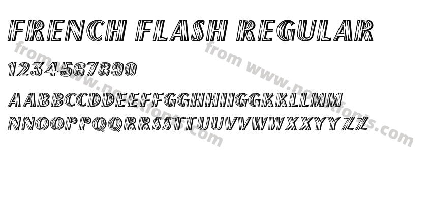 French Flash RegularPreview