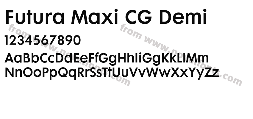 Futura Maxi CG DemiPreview