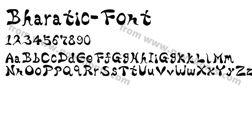 Bharatic-FontPreview