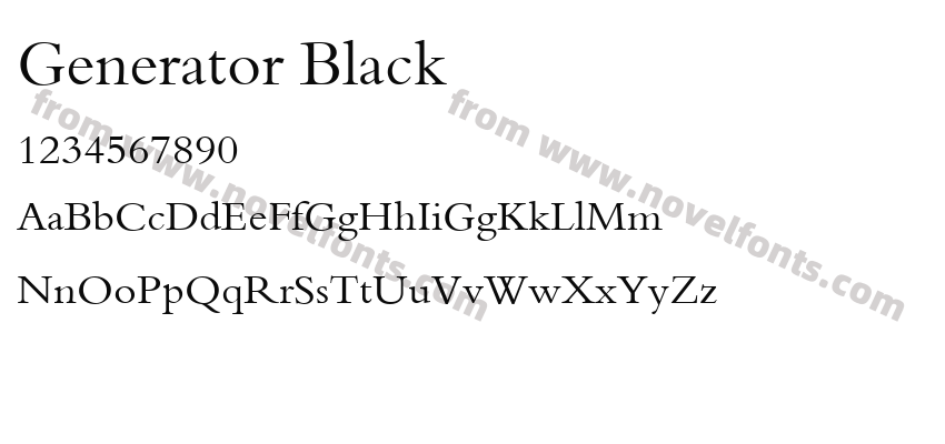 Generator BlackPreview