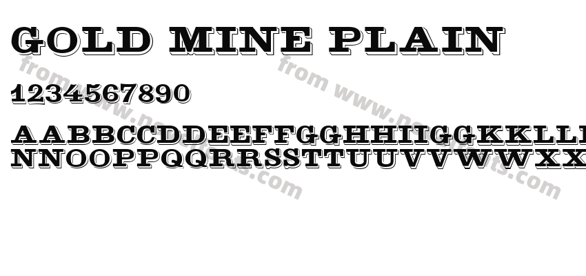 Gold Mine PlainPreview