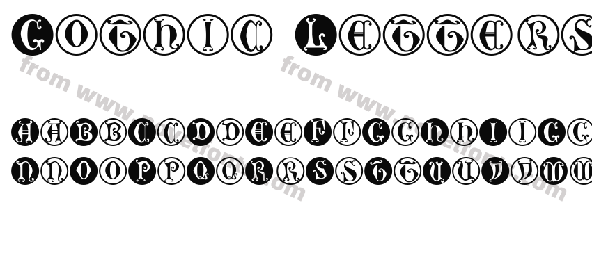 Gothic LettersPreview