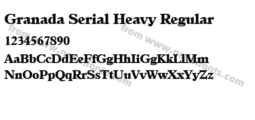 Granada Serial Heavy RegularPreview