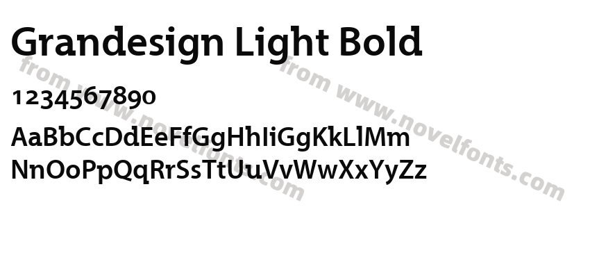 Grandesign Light BoldPreview