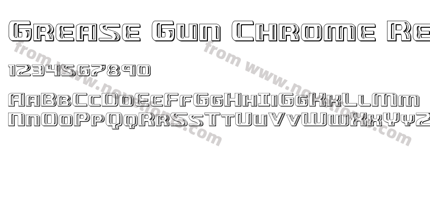 Grease Gun Chrome RegularPreview