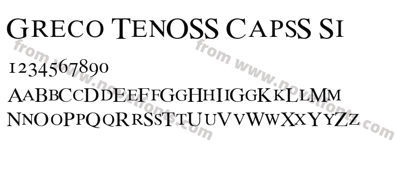 Greco TenOSS CapsS SiPreview