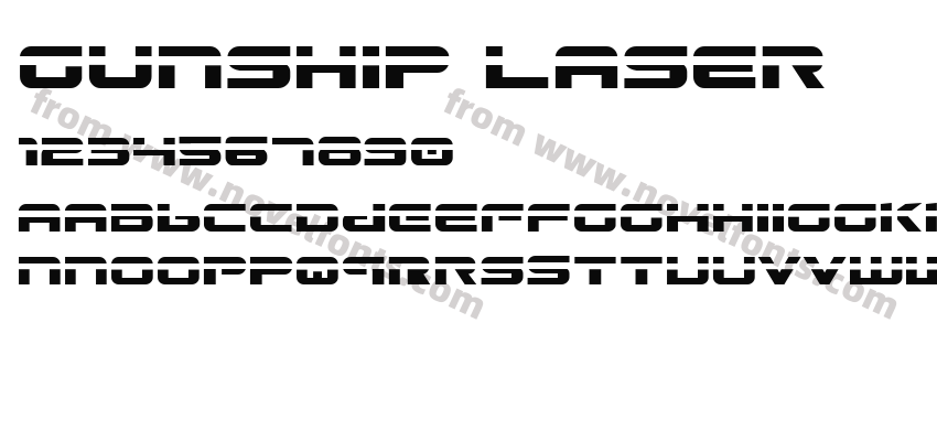 Gunship LaserPreview