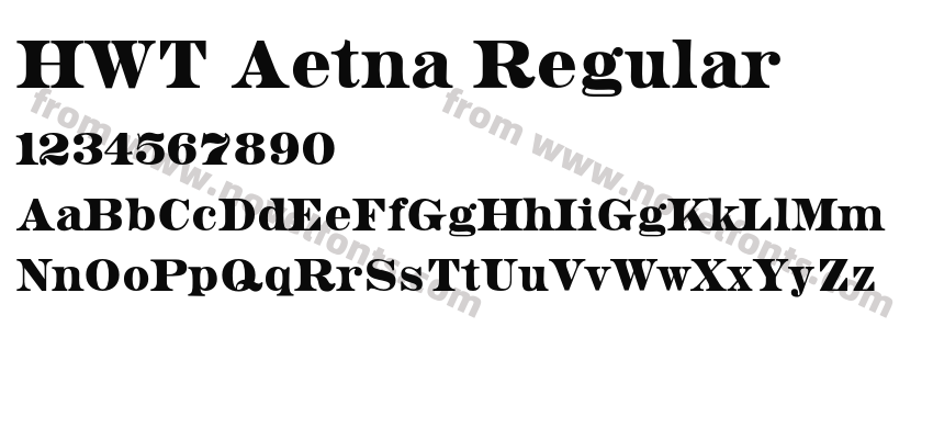 HWT Aetna RegularPreview