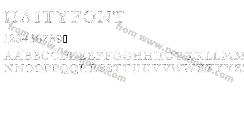 HaityfontPreview