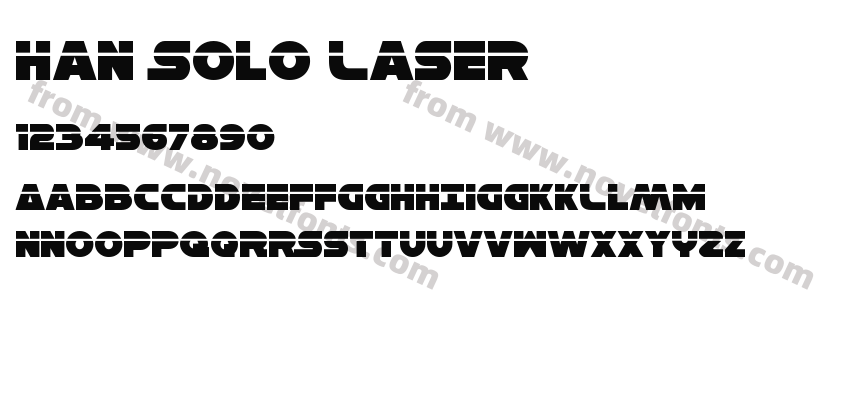 Han Solo LaserPreview