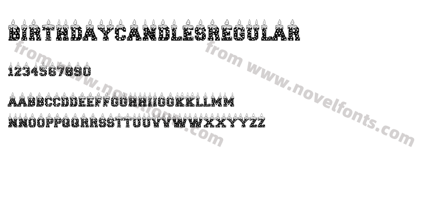 BirthdayCandlesRegularPreview