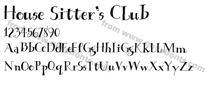 House Sitter's ClubPreview