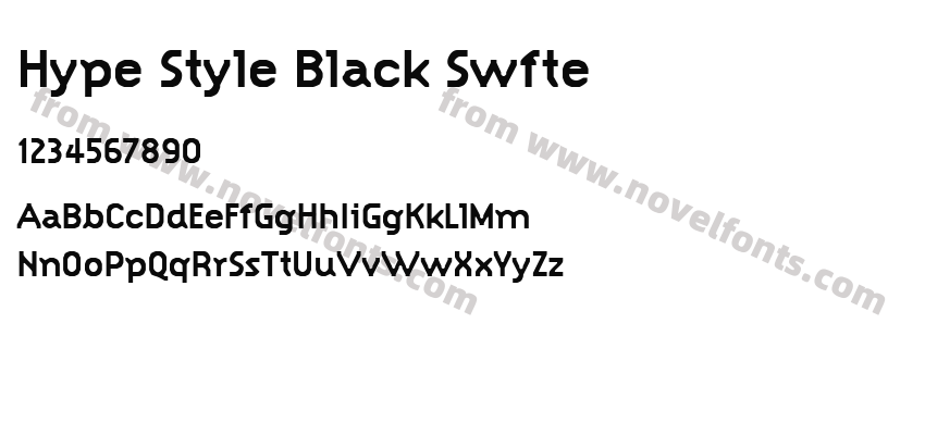 Hype Style Black SwftePreview