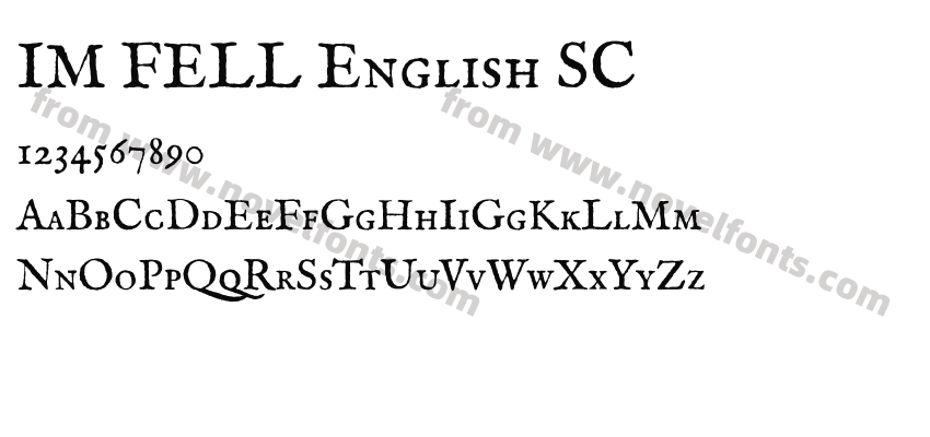 IM FELL English SCPreview