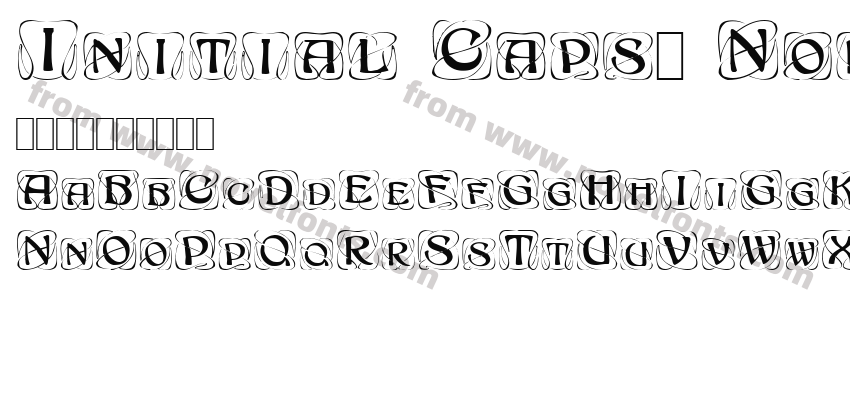 Initial Caps1 NormalPreview