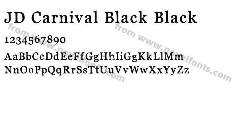 JD Carnival Black BlackPreview