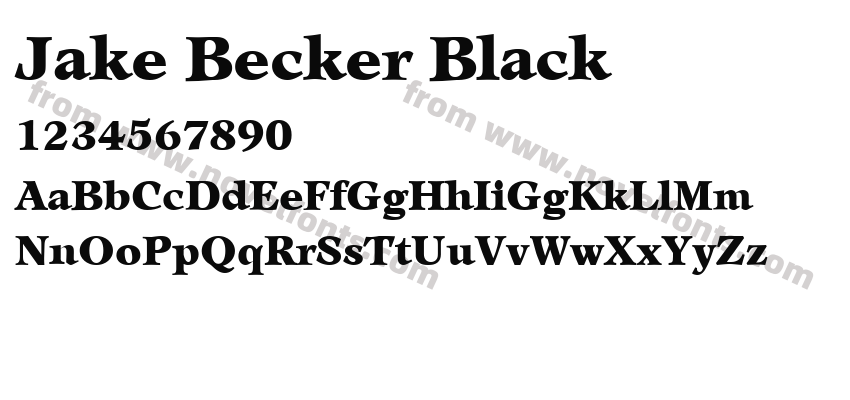 Jake Becker BlackPreview