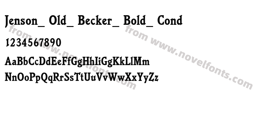 Jenson_ Old_ Becker_ Bold_ CondPreview