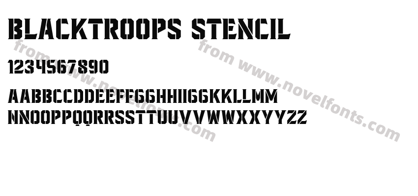 Blacktroops StencilPreview