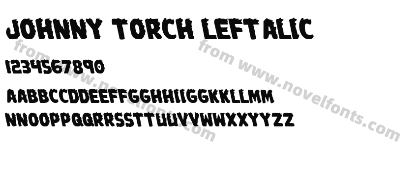 Johnny Torch LeftalicPreview