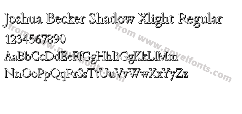 Joshua Becker Shadow Xlight RegularPreview