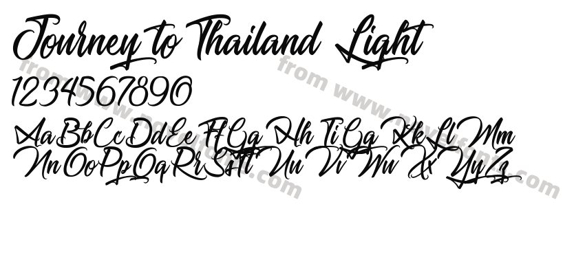 Journey to Thailand LightPreview