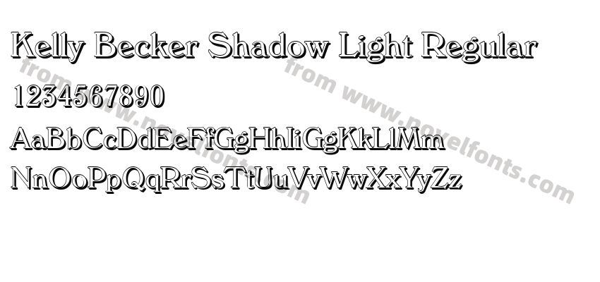 Kelly Becker Shadow Light RegularPreview