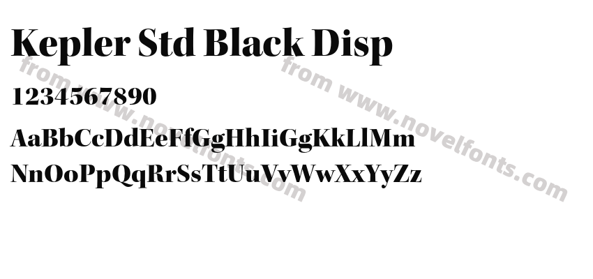 Kepler Std Black DispPreview