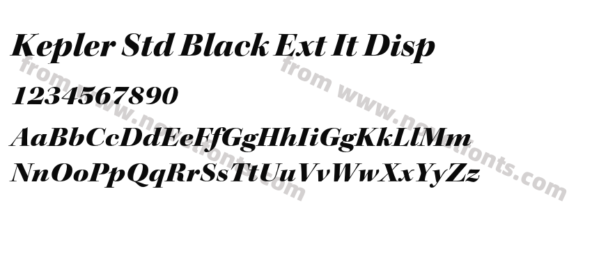 Kepler Std Black Ext It DispPreview