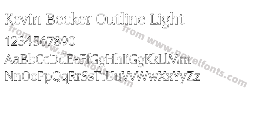 Kevin Becker Outline LightPreview